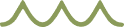 Green waveform pattern logo design